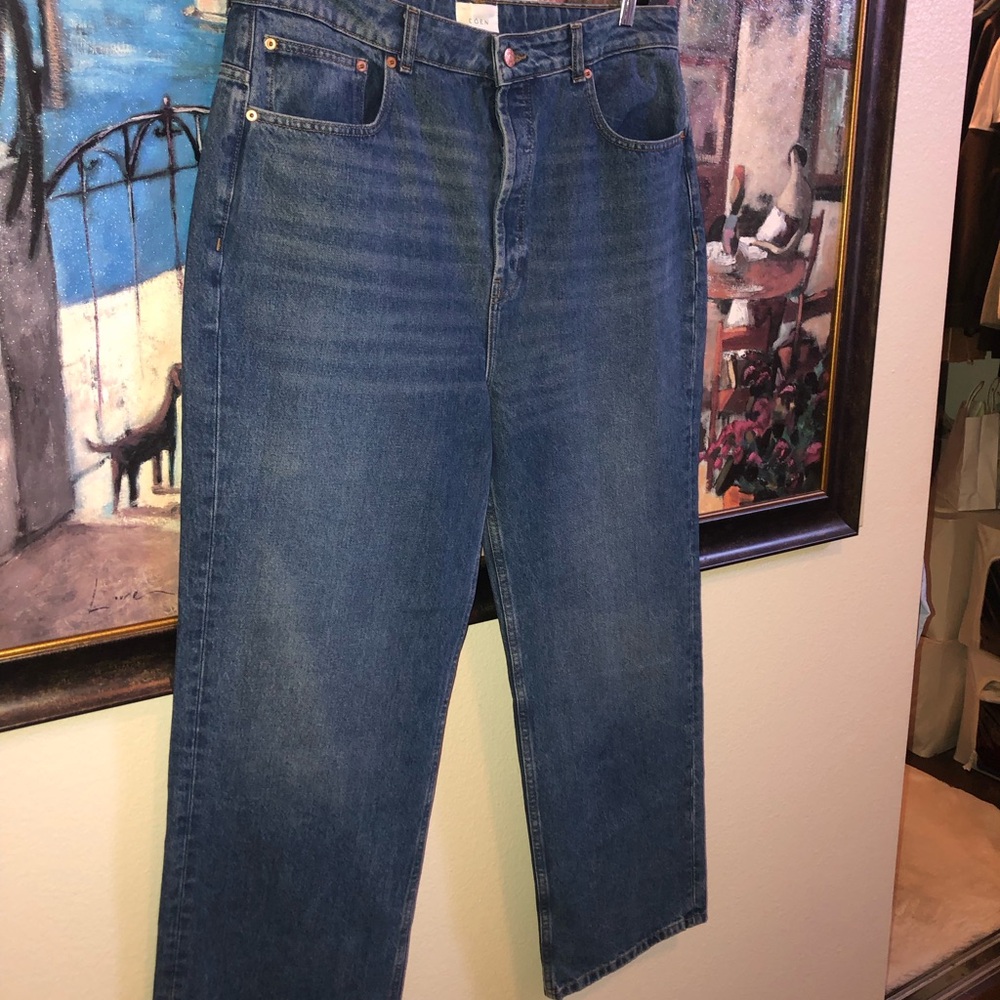 Doen High-Rise Diana Straight Leg Jeans - Picture 2 of 15